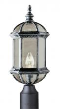  4186 WH - Wentworth 1-Light Atrium Style Post Mount Lantern Head